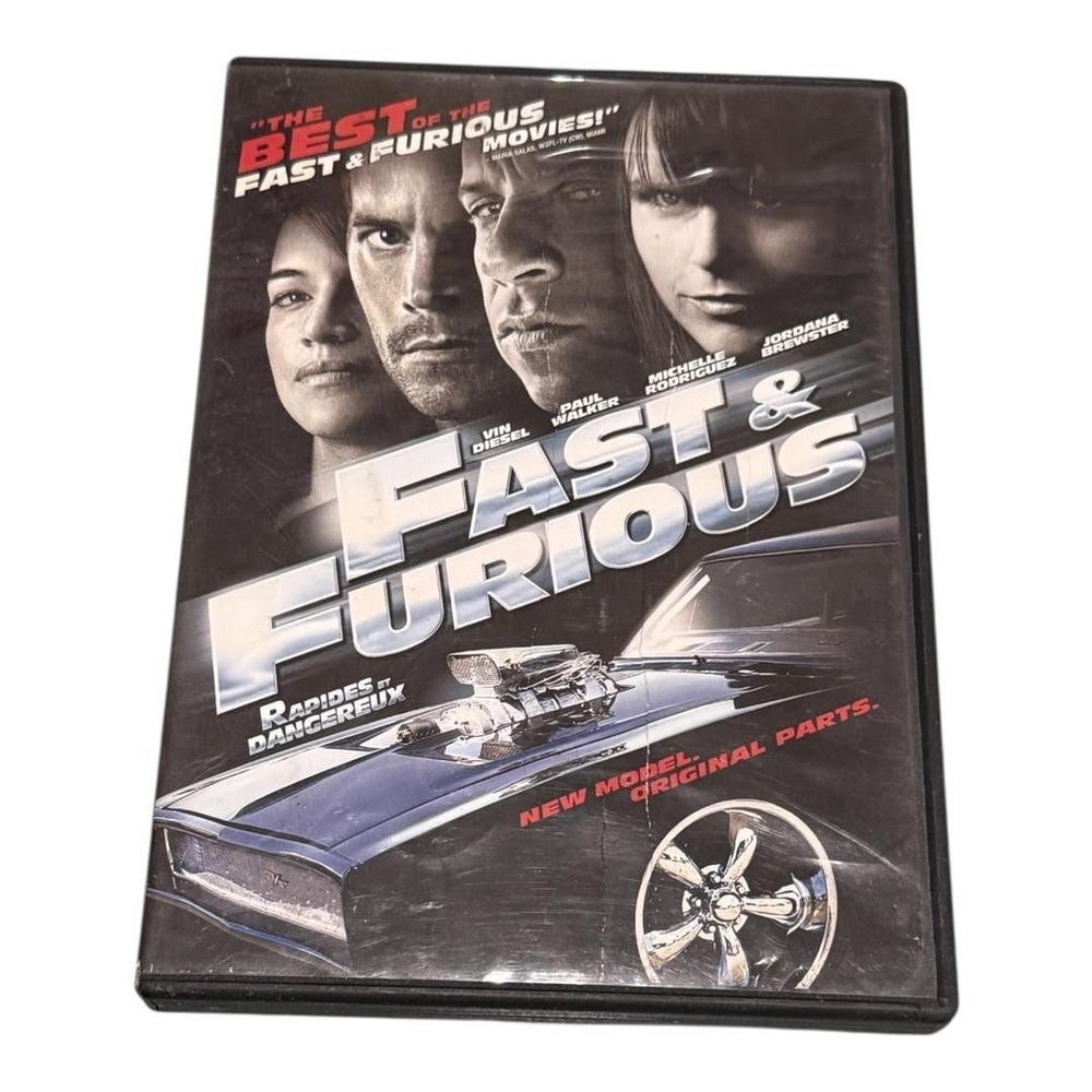Fast & Furious DVD Widescreen Vin Diesel Paul Walker English French Universal